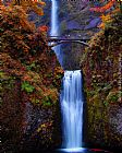 Multnomah Falls, Oregon by Unknown Artist